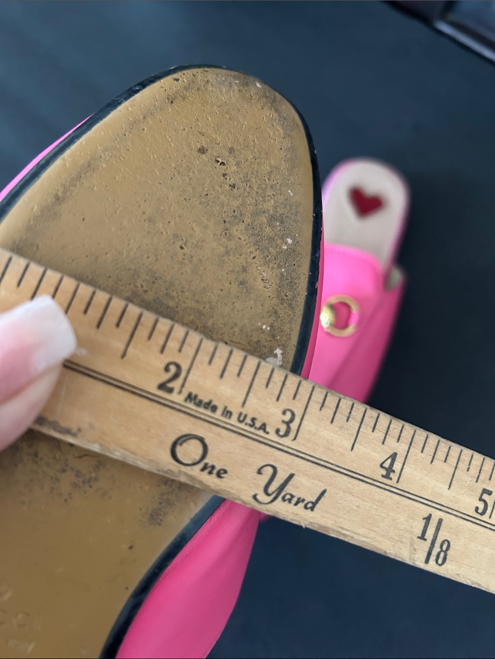 Pink Women's Slip-On Loafers with Gold Bit Hardware - Picture 15 of 17